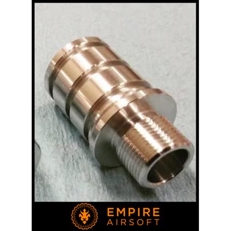 airsoft cnc machined 16mm to 14mm ccw thread adapter|Pro.